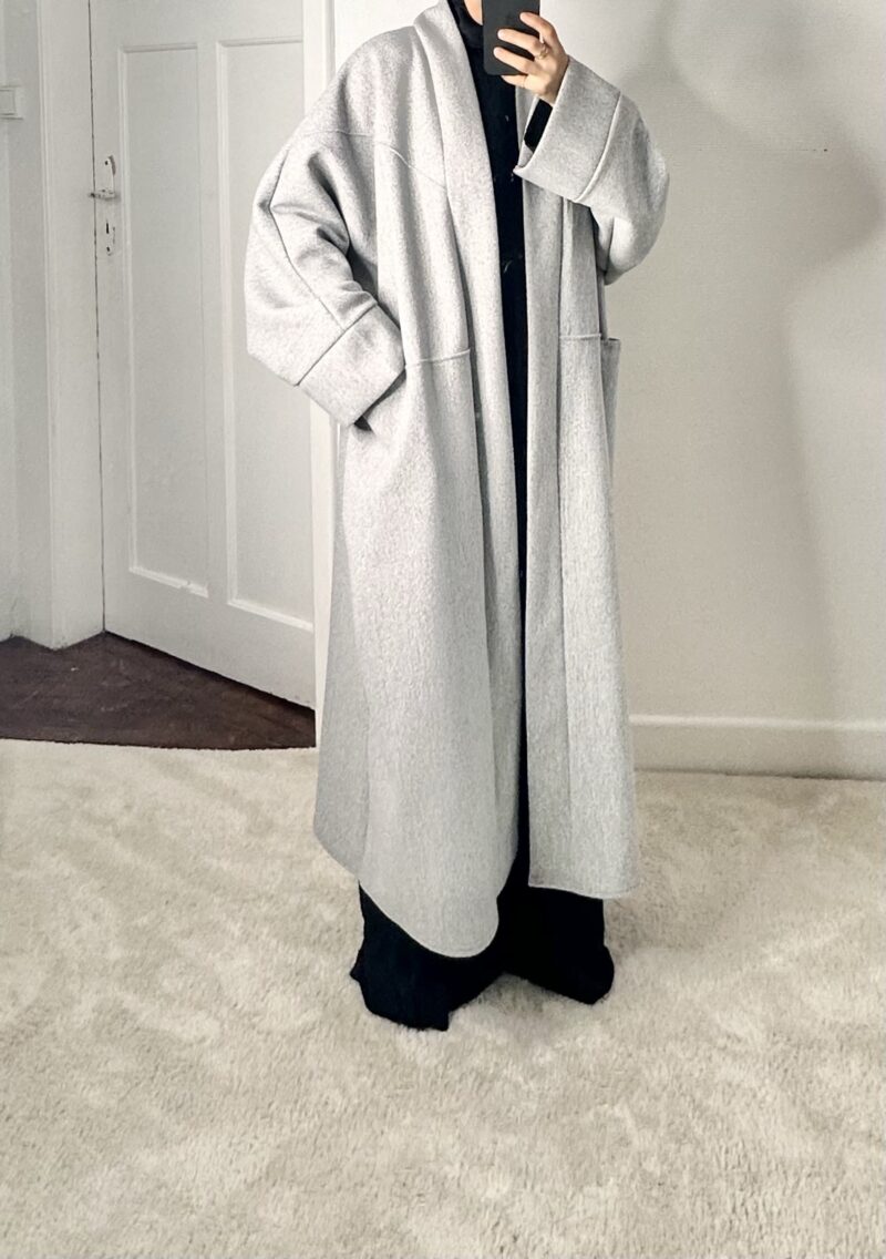 Manteau Papillon Oversize avec Poche Ikram - Image 8
