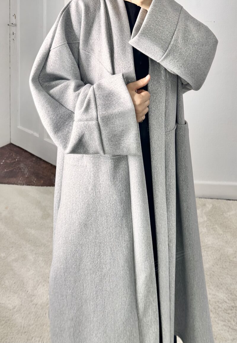 Manteau Papillon Oversize avec Poche Ikram - Image 9