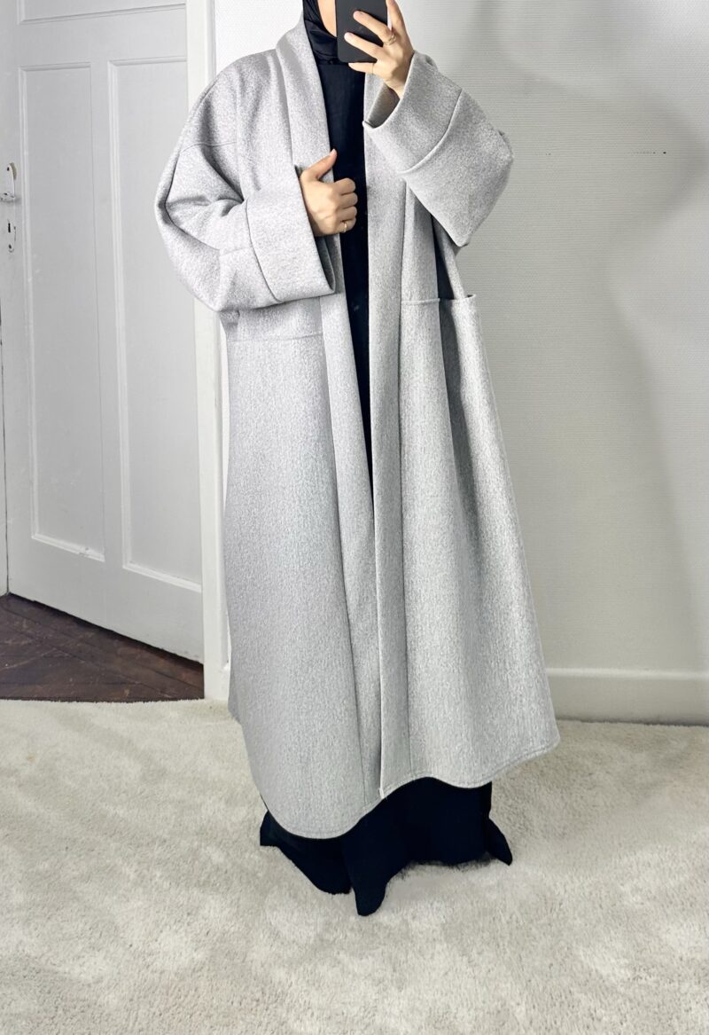 Manteau Papillon Oversize avec Poche Ikram - Image 10