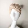 Turban Plisser à enfiler nude beige taupe