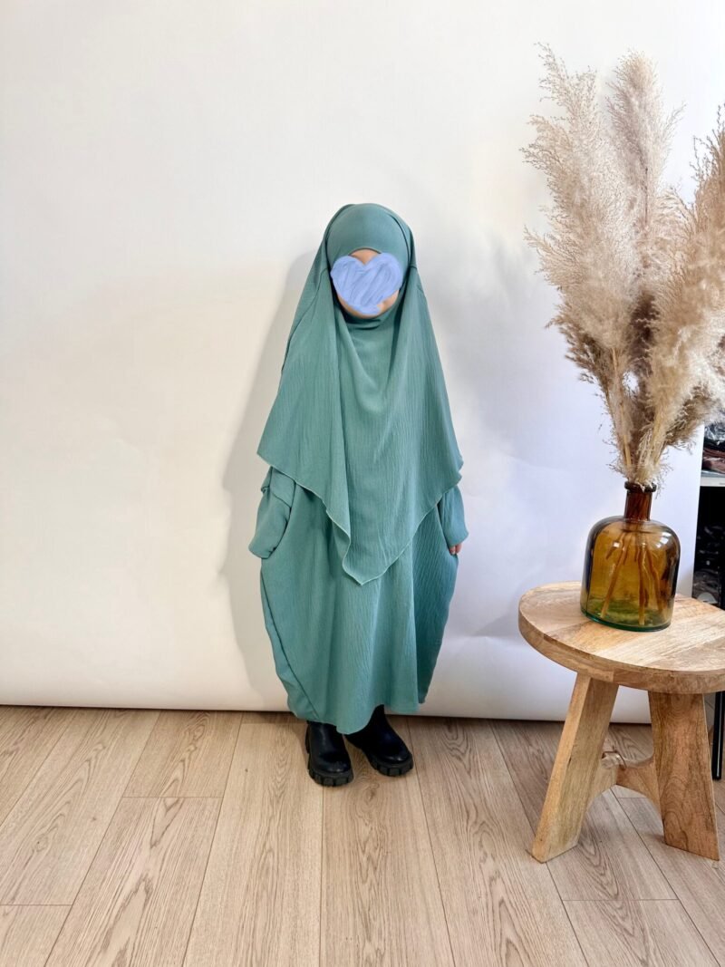 Ensemble Fille Abaya Khimar jazz