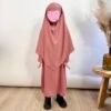 Ensemble Fille Abaya Khimar jazz Abaya fille : découvrez nos robes musulmanes pour fillette