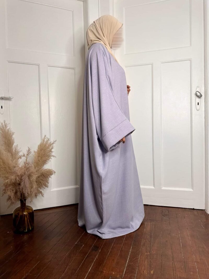 Abaya Brillante Rayures