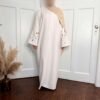 Abaya Bordé Cœur