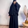 Abaya khimar Jazz à Volant