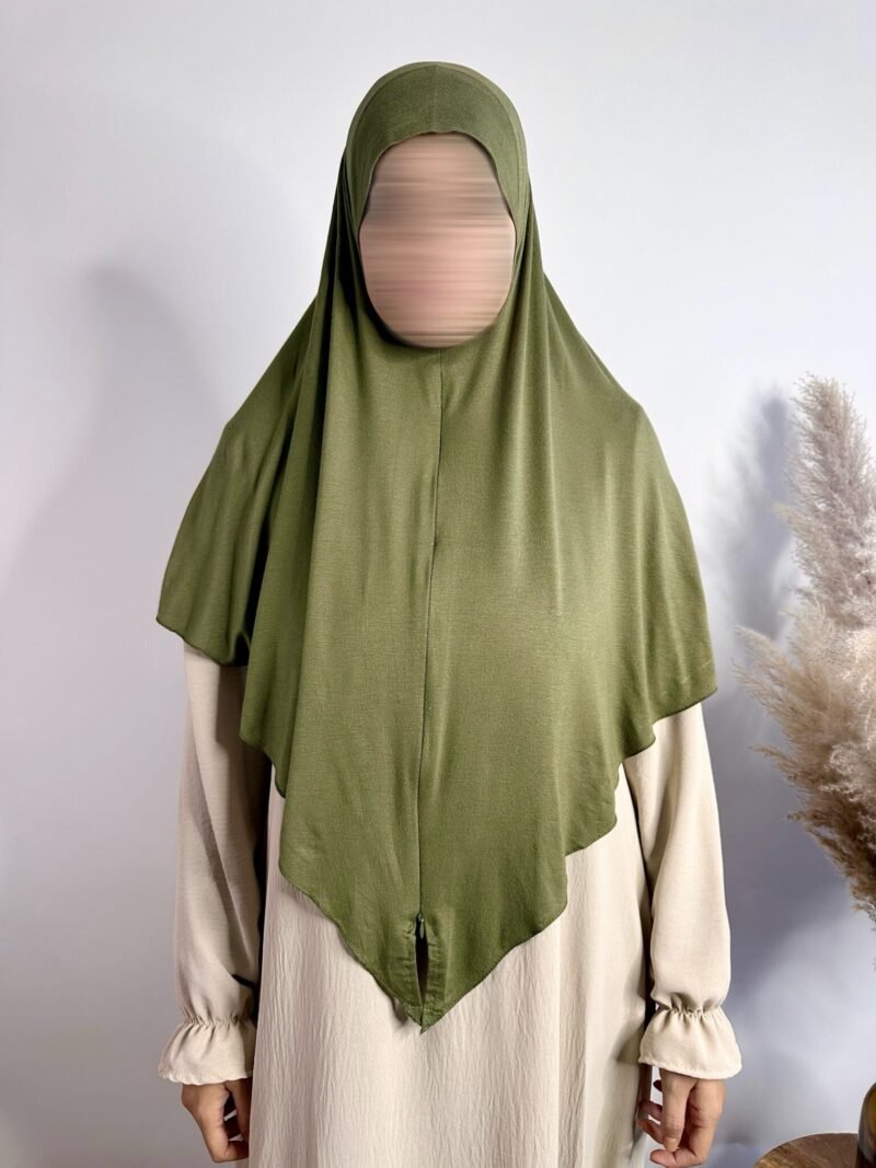 Khimar Jersey à zip