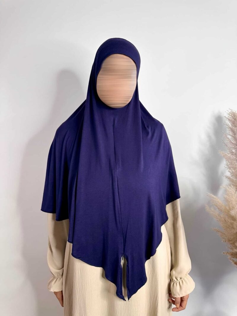 Khimar Jersey à zip