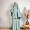 Abaya khimar Jazz à Volant