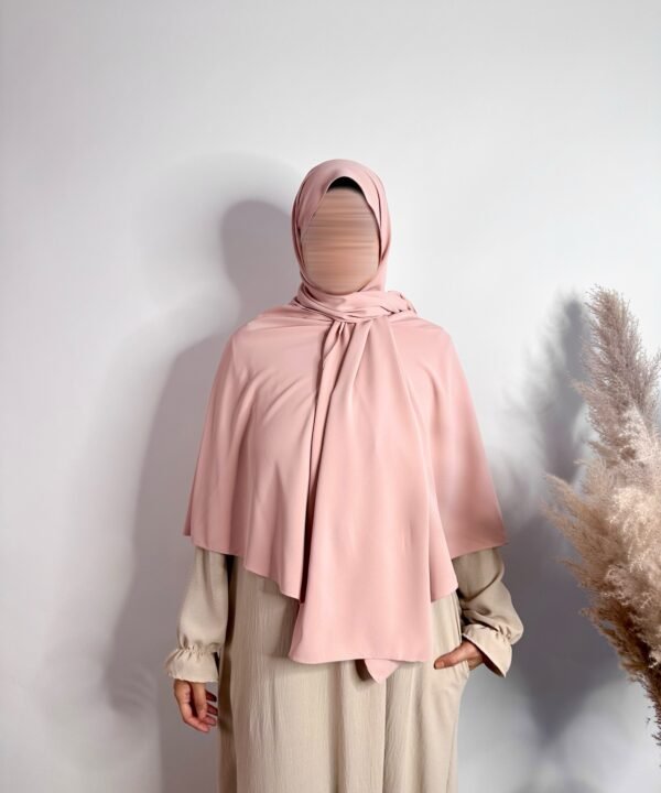 Khimar court avec Hijab soie de médine