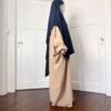 Khimar carré à fentes soie de médine