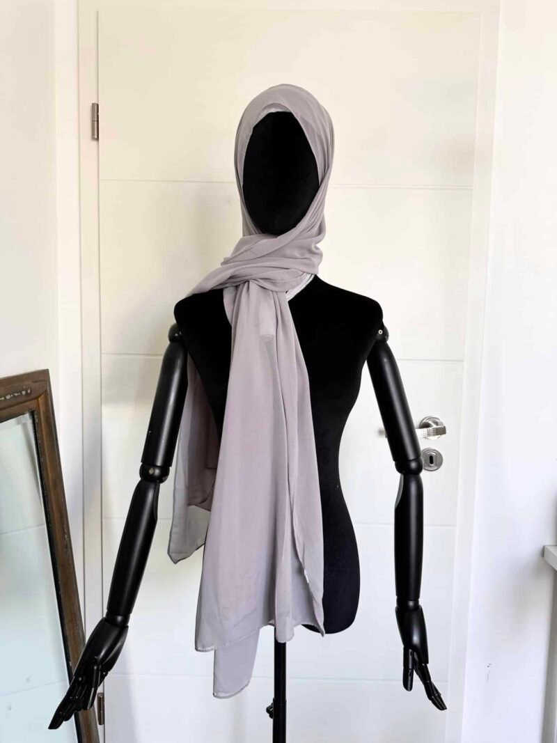 Hijab Mousseline Cagoule Intégrée