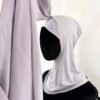 Hijab Mousseline Cagoule Intégrée