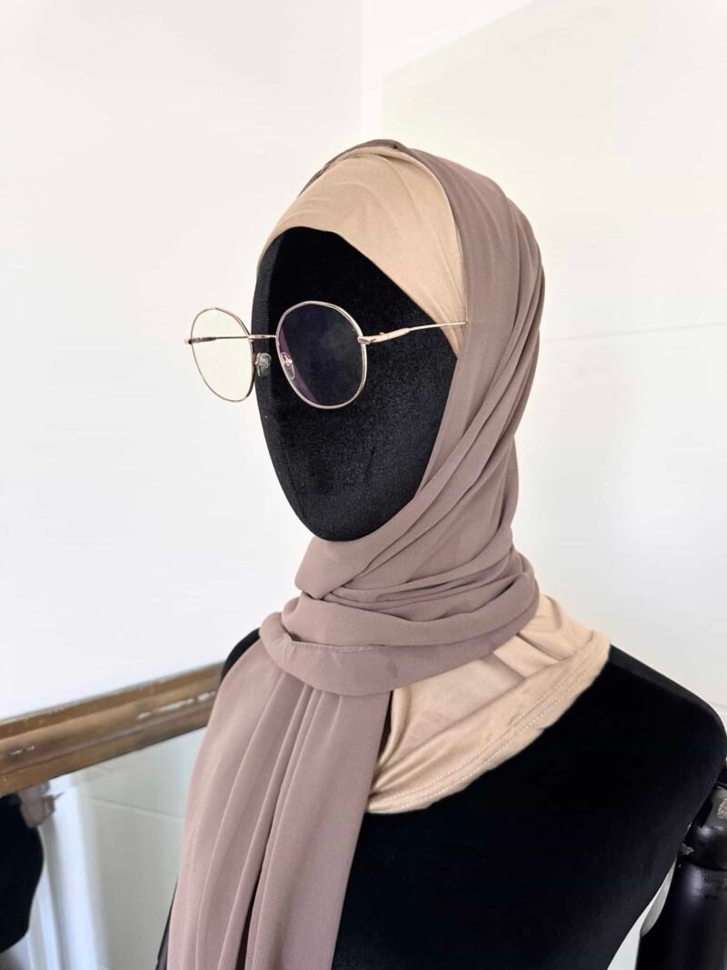 Hijab Mousseline Cagoule Intégrée