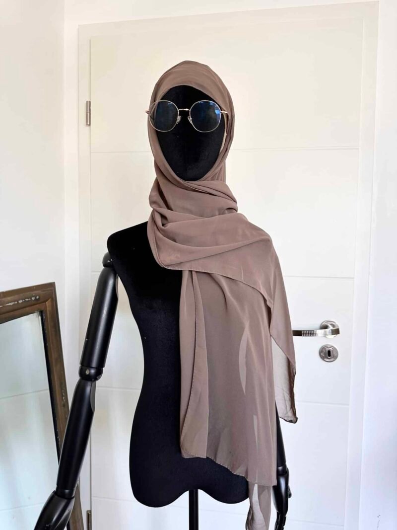 Hijab Mousseline Cagoule Intégrée