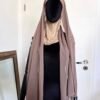 Hijab Mousseline Cagoule Intégrée