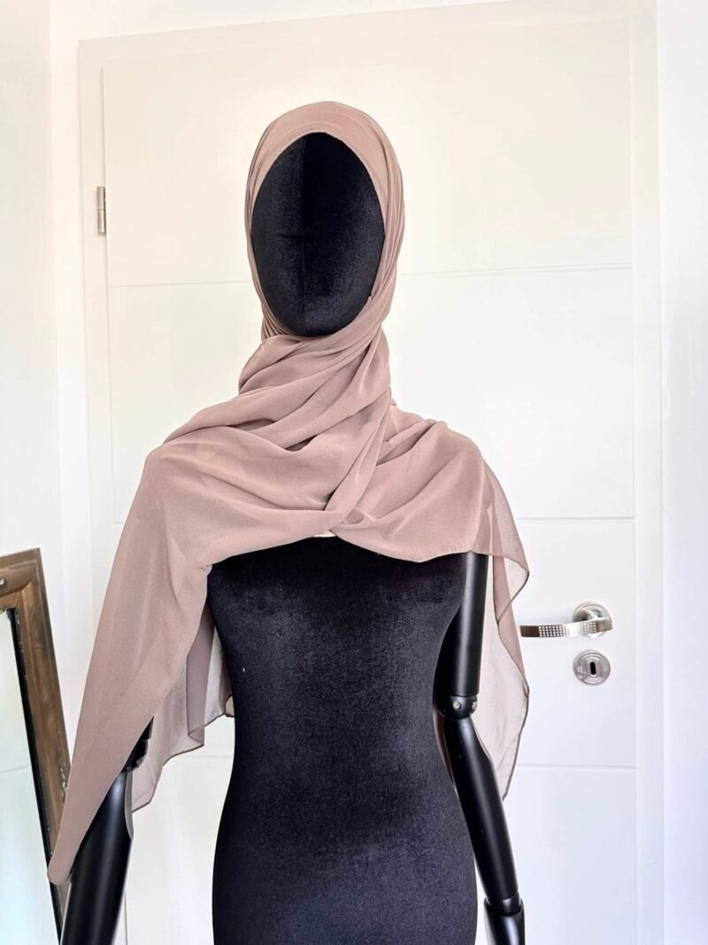 Hijab Mousseline Cagoule Intégrée