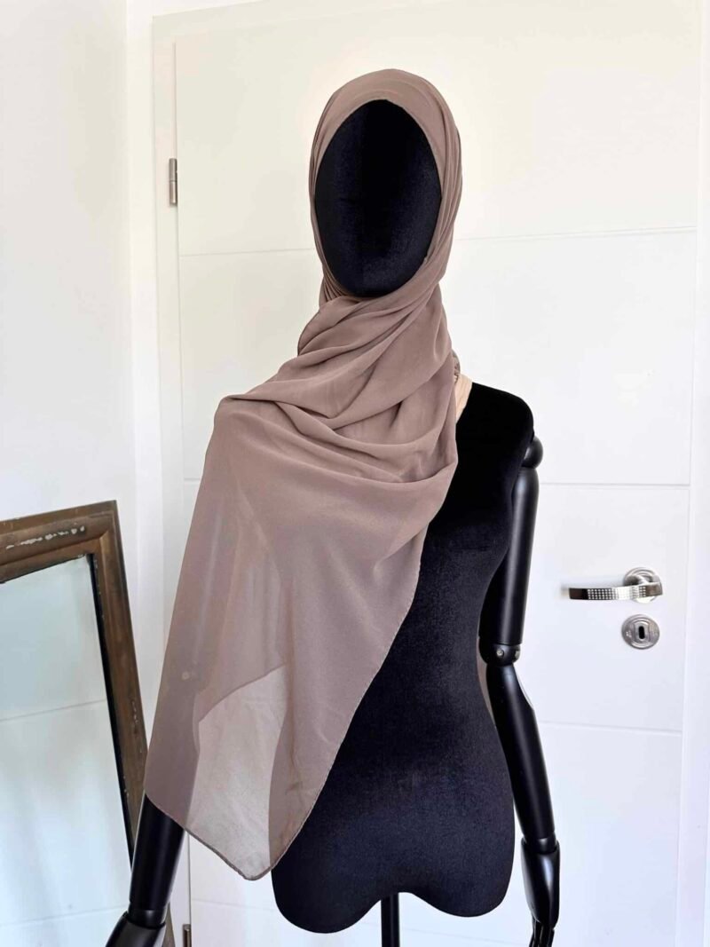 Hijab Mousseline Cagoule Intégrée