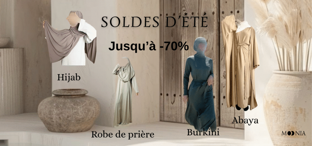soldes été hijab abaya