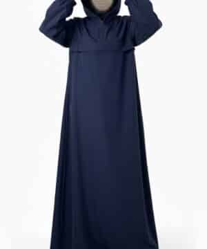Abaya Mastour Coupe-Vent avec Capuche – Imperméable